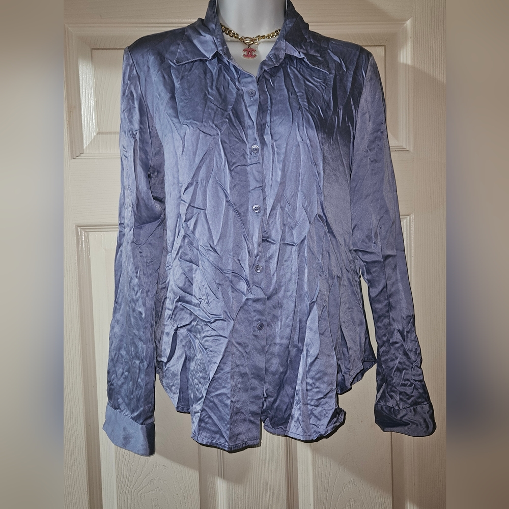 100% Silk Casual Corners Blouse